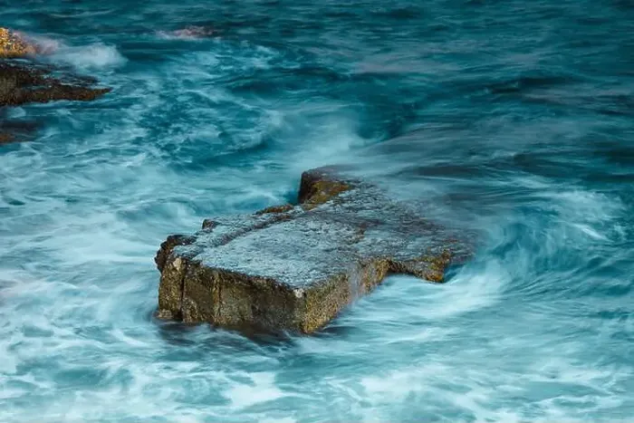 Framed Print : Long exposure of a rock in the sea next to EDRO III in Paphos, Cyprus (Mediterranean sea) Framed Print : Long exposure of a rock in the sea next to EDRO III in Paphos, Cyprus (Mediterranean sea)