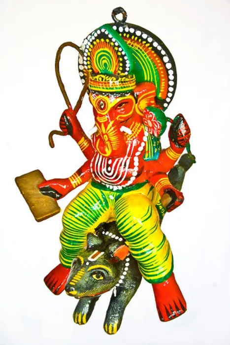 Framed Print : Lord Ganesh the hindu god riding on a mouse 3 of 4 Framed Print : Lord Ganesh the hindu god riding on a mouse 3 of 4