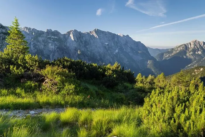 Framed Print : Loska Koritnica Valley, Briceljk, Triglav National Park, Julian Alps, Slovenia