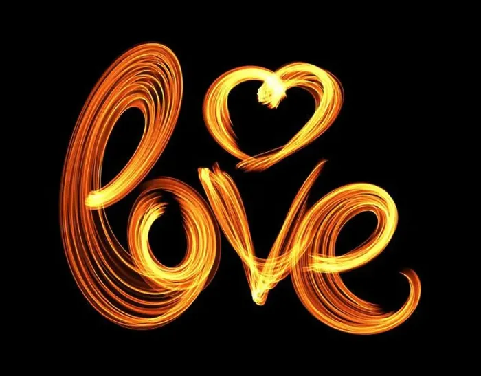 Framed Print : Love isolated word lettering and heart written with fire flame or smoke on black background Framed Print : Love isolated word lettering and heart written with fire flame or smoke on black background