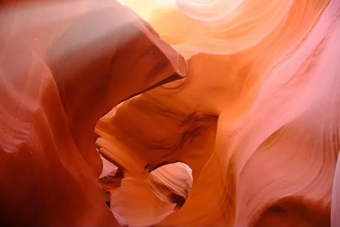 Framed Print : Lower Antelope Canyon landscape with sunlight. In Arizona, America Framed Print : Lower Antelope Canyon landscape with sunlight. In Arizona, America