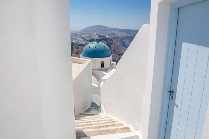 Framed Print : Luxury summer relaxation background. Summer vacation at Santorini, swimming pools, hot tubs looking out over the Caldera sea view of Santorini, Greece Framed Print : Luxury summer relaxation background. Summer vacation at Santorini, swimming pools, hot tubs looking out over the Caldera sea view of Santorini, Greece