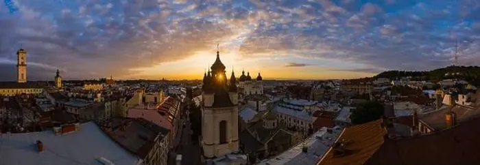 Framed Print : Lviv, Ukraine - April 17, 2020: View on Armenian Cathedral of the Assumption of Mary from drone Framed Print : Lviv, Ukraine - April 17, 2020: View on Armenian Cathedral of the Assumption of Mary from drone