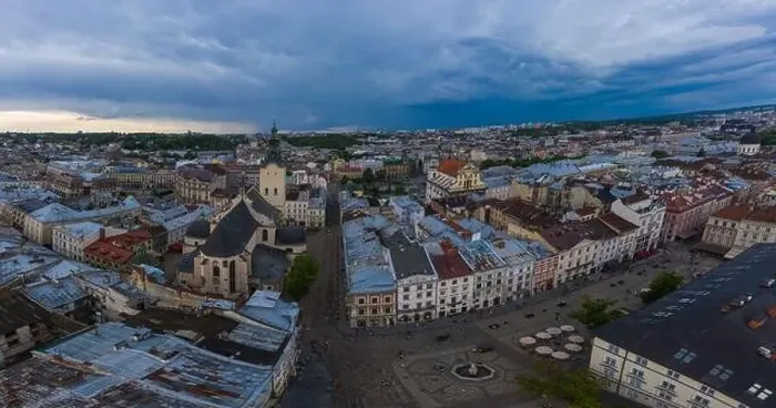 Framed Print : Lviv, Ukraine - August 25, 2020: View on Latin Cathedral in Lviv, Ukraine from drone Framed Print : Lviv, Ukraine - August 25, 2020: View on Latin Cathedral in Lviv, Ukraine from drone