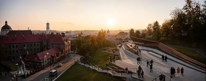 Framed Print : Lviv, Ukraine - February 20, 2021: Aerial view on Memorial of Heavenly Hundred Heroes, Lviv, Ukraine from drone Framed Print : Lviv, Ukraine - February 20, 2021: Aerial view on Memorial of Heavenly Hundred Heroes, Lviv, Ukraine from drone