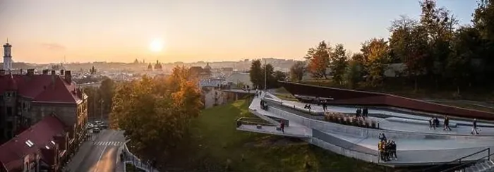 Framed Print : Lviv, Ukraine - February 20, 2021: Aerial view on Memorial of Heavenly Hundred Heroes, Lviv, Ukraine from drone Framed Print : Lviv, Ukraine - February 20, 2021: Aerial view on Memorial of Heavenly Hundred Heroes, Lviv, Ukraine from drone