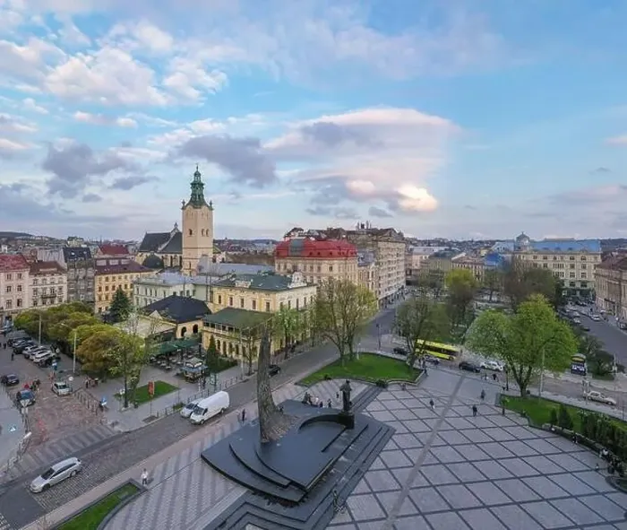 Framed Print : Lviv, Ukraine - May, 2021:Panoramic aerial view on Lviv from drone Framed Print : Lviv, Ukraine - May, 2021:Panoramic aerial view on Lviv from drone