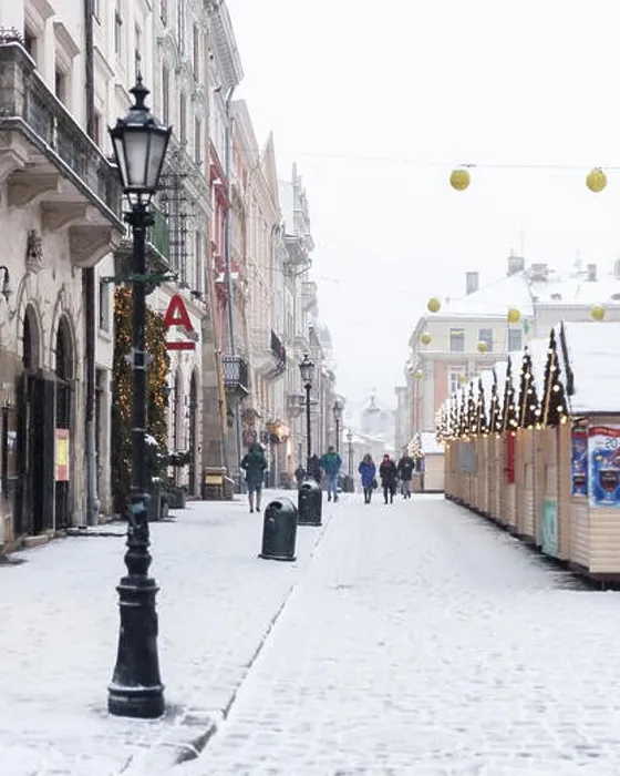 Framed Print : Lviv in winter time. Picturesque evening view on christmas fair on city center. Eastern Europe, Ukraine Framed Print : Lviv in winter time. Picturesque evening view on christmas fair on city center. Eastern Europe, Ukraine