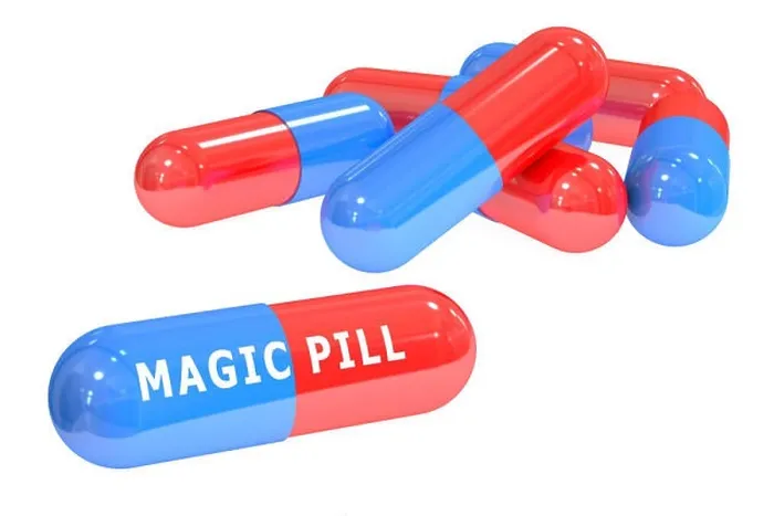 Framed Print : magic pills isolated on white background Framed Print : magic pills isolated on white background