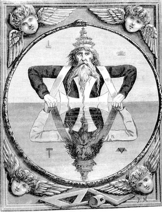 Framed Print : Magic Symbols A burlesque of the adoption of the Macrocosmic symbol of Eliphas Levi in Masonic circles This never actually happened The text is far Framed Print : Magic Symbols A burlesque of the adoption of the Macrocosmic symbol of Eliphas Levi in Masonic circles This never actually happened The text is far