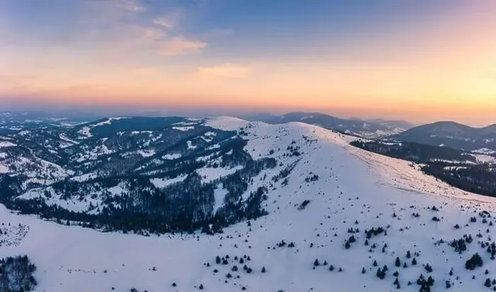 Framed Print : Magical winter panorama of beautiful snowy slopes Framed Print : Magical winter panorama of beautiful snowy slopes