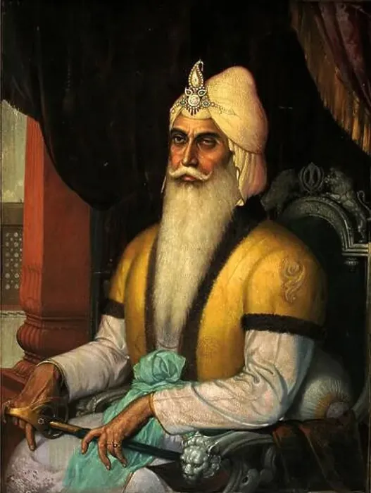 Framed Print : Maharaja Ranjit Singh, Emperor of the Sikh Empire Framed Print : Maharaja Ranjit Singh, Emperor of the Sikh Empire