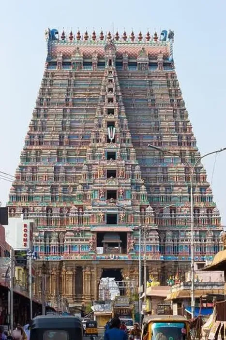 Framed Print : Main Entrance of Sri Ranganathaswamy Temple Southern Gopuram, Srirangam, Trichy, Tamil Nadu, India Framed Print : Main Entrance of Sri Ranganathaswamy Temple Southern Gopuram, Srirangam, Trichy, Tamil Nadu, India