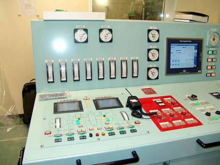 Framed Print : Main operating panel for computerized control marine ship engine Framed Print : Main operating panel for computerized control marine ship engine