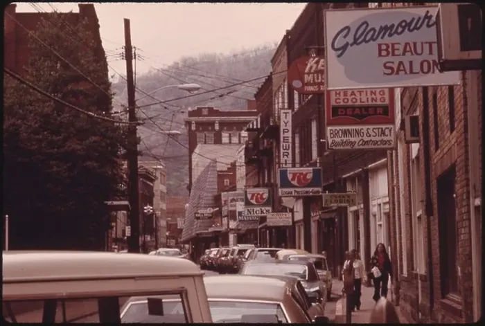 Framed Print : Main Street of Logan, West Virginia Framed Print : Main Street of Logan, West Virginia