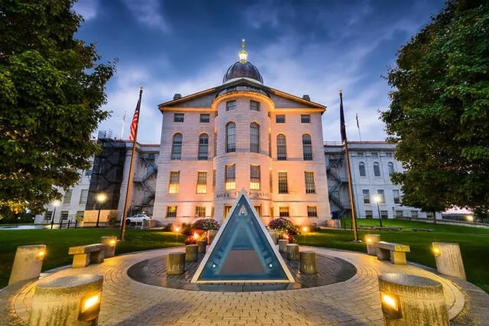 Framed Print : The Maine State House in Augusta, Maine, USA Framed Print : The Maine State House in Augusta, Maine, USA