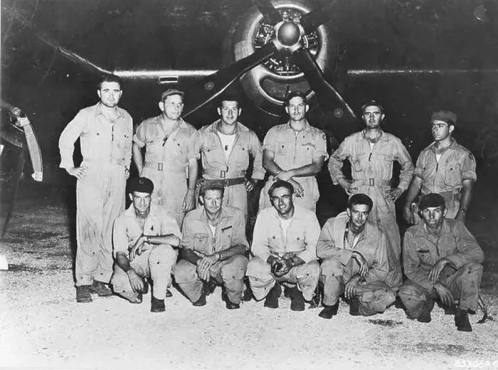 Framed Print : Major Charles W. Sweeney (standing left) Framed Print : Major Charles W. Sweeney (standing left)