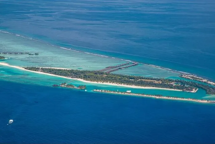Framed Print : Maldives paradise scenic. Tropical aerial landscape, seascape with long jetty, water villas with amazing sea and lagoon beach, tropical resort nature Framed Print : Maldives paradise scenic. Tropical aerial landscape, seascape with long jetty, water villas with amazing sea and lagoon beach, tropical resort nature