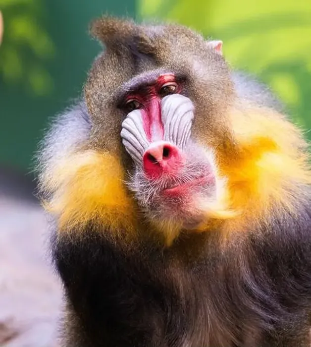 Framed Print : Male mandrill (Mandrillus sphinx) portrait Framed Print : Male mandrill (Mandrillus sphinx) portrait