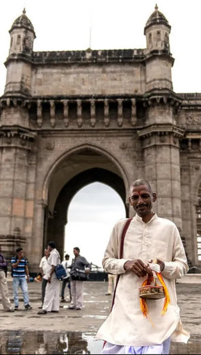 Framed Print : Man portrait by the Gateway of India Mumbai (formerly Bombay) India Framed Print : Man portrait by the Gateway of India Mumbai (formerly Bombay) India