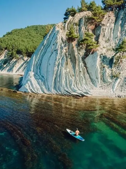 Framed Print : Man relax on stand up paddle board in blue sea Framed Print : Man relax on stand up paddle board in blue sea