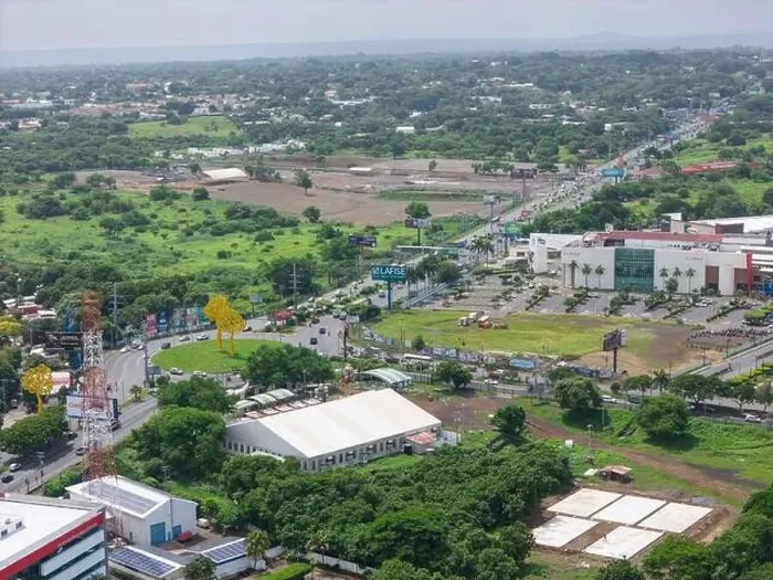 Framed Print : Managua, Nicaragua - August 16, 2024: Central america Managua city aerial drone view on bright sunny day Framed Print : Managua, Nicaragua - August 16, 2024: Central america Managua city aerial drone view on bright sunny day