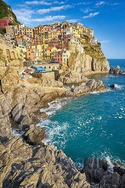 Manarola, Cinque Terre, Liguria, Italy, UNESCO