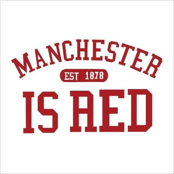 Framed Print : Manchester Is Red A Vector For T-Shirt Print Framed Print : Manchester Is Red A Vector For T-Shirt Print