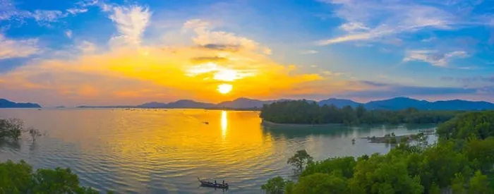 Framed Print : mangrove forest in sunset beside Mudong canal aerial photography mangrove forest in sunset beside Mudong canal Phuket Framed Print : mangrove forest in sunset beside Mudong canal aerial photography mangrove forest in sunset beside Mudong canal Phuket