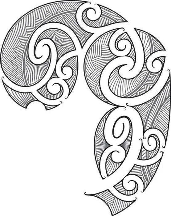Framed Print : Maori style tattoo design fit for a man's body (shoulder and chest) Framed Print : Maori style tattoo design fit for a man's body (shoulder and chest)
