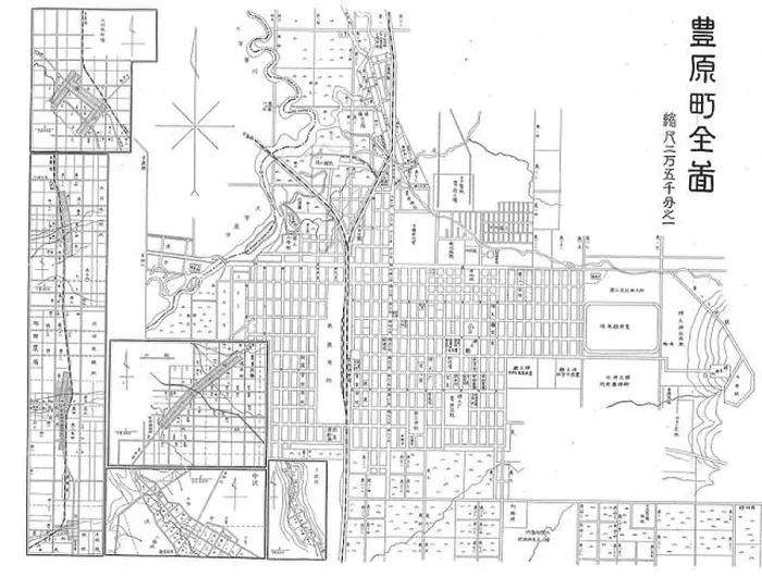 Framed Print : This map of Toyohara (now known as Karafuto) Framed Print : This map of Toyohara (now known as Karafuto)