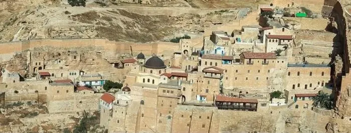 Framed Print : Mar Saba Greek Orthodox Monastery in Israel Framed Print : Mar Saba Greek Orthodox Monastery in Israel