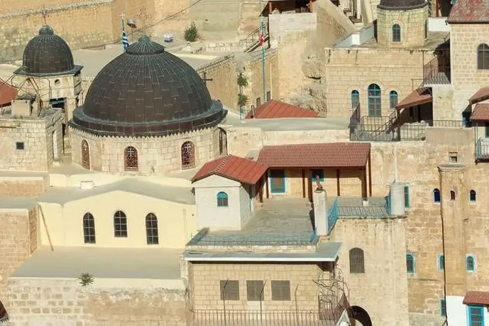 Framed Print : Mar Saba Greek Orthodox Monastery in Israel Framed Print : Mar Saba Greek Orthodox Monastery in Israel