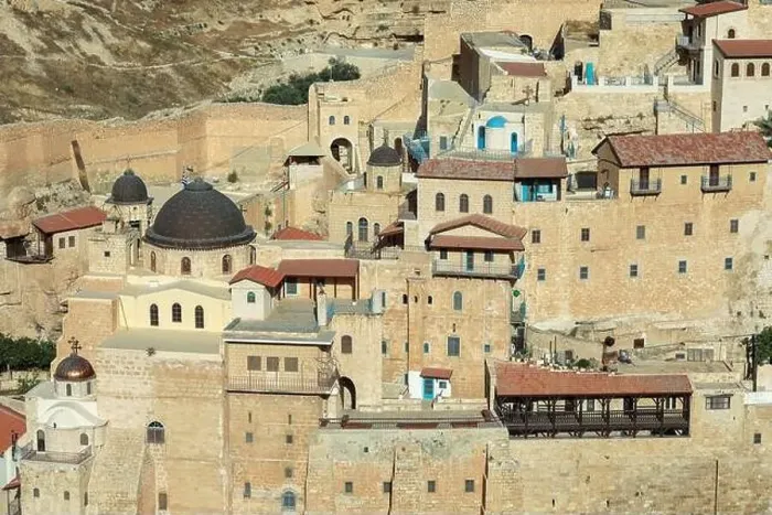 Framed Print : Mar Saba Greek Orthodox Monastery in Israel Framed Print : Mar Saba Greek Orthodox Monastery in Israel