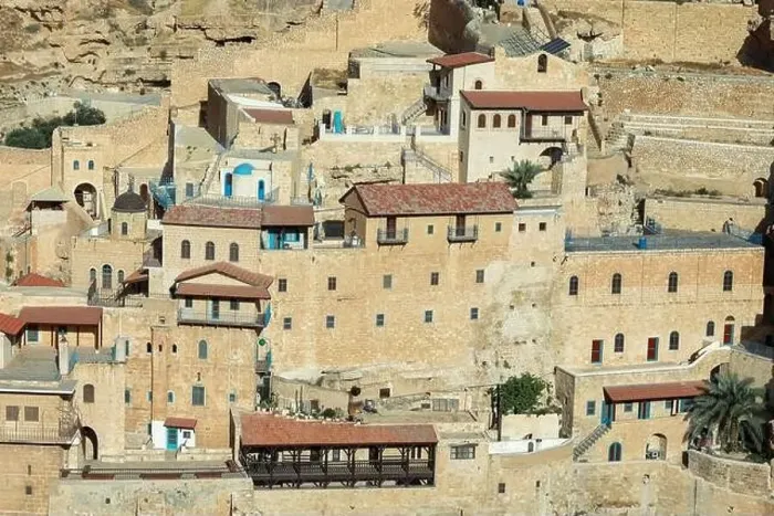 Framed Print : Mar Saba Greek Orthodox Monastery in Israel Framed Print : Mar Saba Greek Orthodox Monastery in Israel