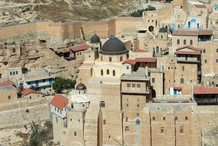 Framed Print : Mar Saba Greek Orthodox Monastery in Israel Framed Print : Mar Saba Greek Orthodox Monastery in Israel