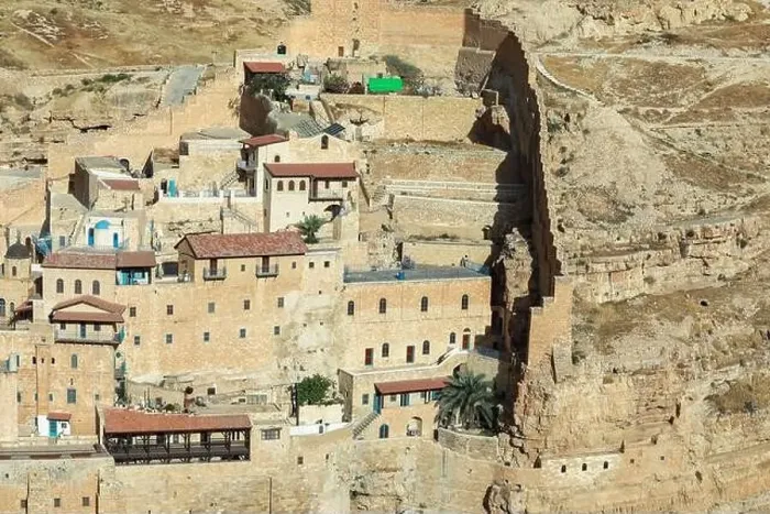 Framed Print : Mar Saba Greek Orthodox Monastery in Israel Framed Print : Mar Saba Greek Orthodox Monastery in Israel