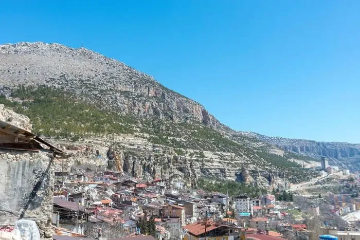 Framed Print : MARCH 23, 2019 ERMENEK TURKEY.Ermenek is a district of Karaman province of Turkey.A scene from old city