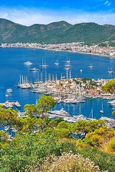 Marmaris Old Town and Harbour, Turkey