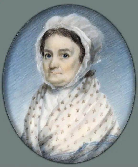 Framed Print : Mary Gould Almy 1792 / 1805 by Edward Greene Malbone Framed Print : Mary Gould Almy 1792 / 1805 by Edward Greene Malbone