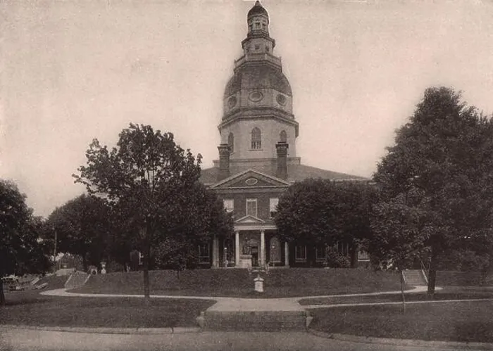 Framed Print : Maryland: State Capitol at Annapolis. Maryland 1903 old antique print picture Framed Print : Maryland: State Capitol at Annapolis. Maryland 1903 old antique print picture