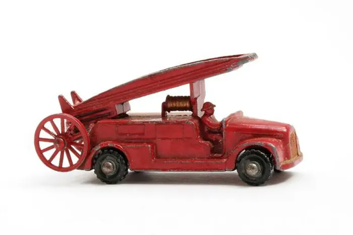 Framed Print : Matchbox toy Dennis fire engine Framed Print : Matchbox toy Dennis fire engine