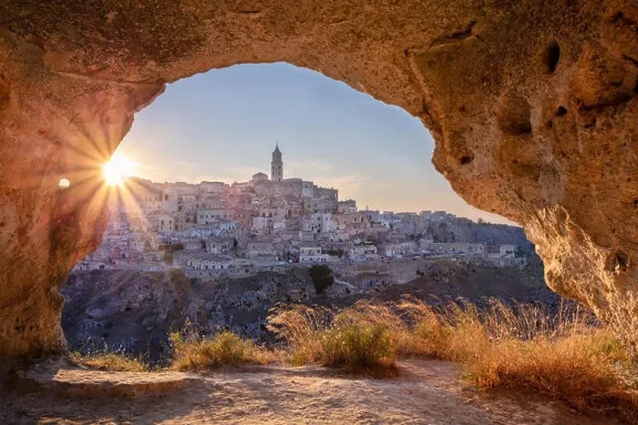 Framed Print : Matera, Italy. Cityscape image of medieval city of Matera, Italy during beautiful summer sunset Framed Print : Matera, Italy. Cityscape image of medieval city of Matera, Italy during beautiful summer sunset