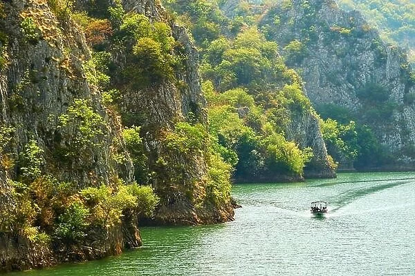 Matka Canyon near Skopje, Macedonia