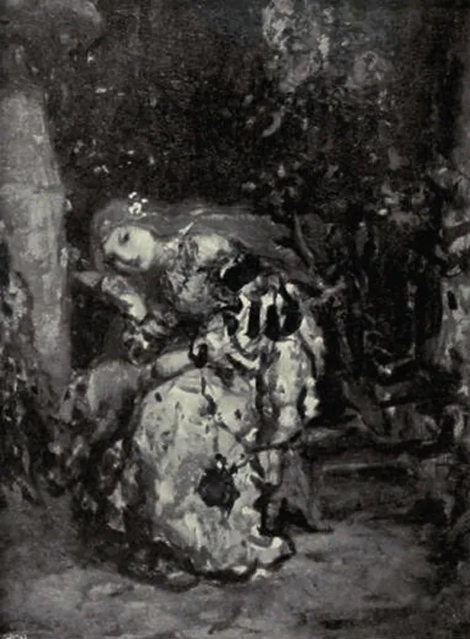 Framed Print : Matthijs Maris *Siska* is an example of Dutch painting from the 19th century Framed Print : Matthijs Maris *Siska* is an example of Dutch painting from the 19th century