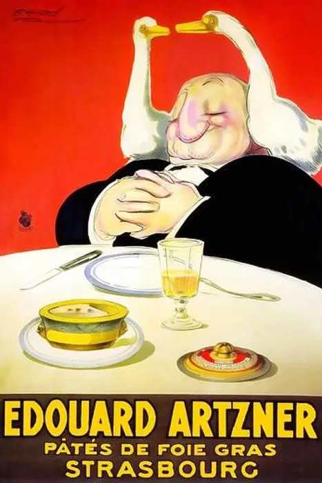 Framed Print : MAUZAN Archille Luciano - Edouard Artzner Pâtés de Foie Gras Strasbourg Vintage French advertising poster Framed Print : MAUZAN Archille Luciano - Edouard Artzner Pâtés de Foie Gras Strasbourg Vintage French advertising poster