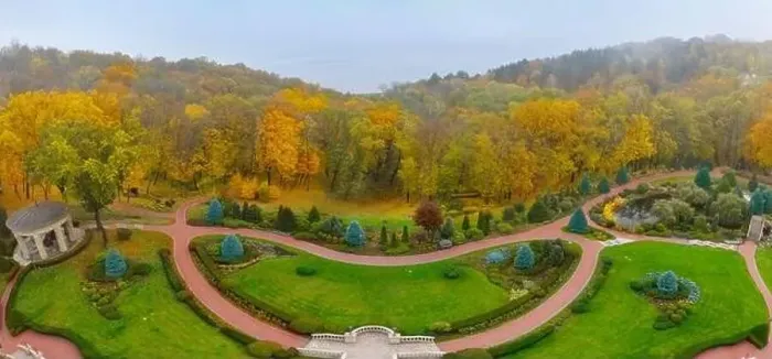 Framed Print : The meadow is surrounded by yellow and green trees, autumn landscape. Drone view Framed Print : The meadow is surrounded by yellow and green trees, autumn landscape. Drone view