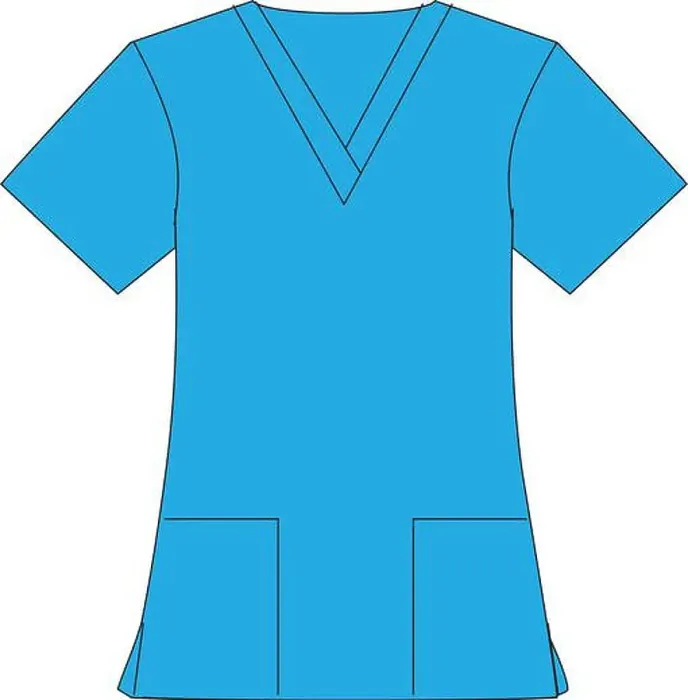 Framed Print : Medical Scrub Suit Design Template Framed Print : Medical Scrub Suit Design Template