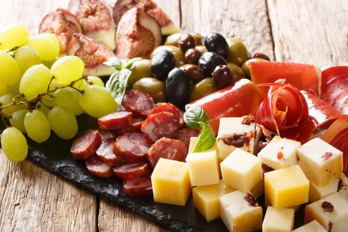 Framed Print : Mediterranean snack dish of cheese Framed Print : Mediterranean snack dish of cheese