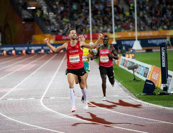 Framed Print : Men's Decathlon 1500m-Commonwealth Games 2018 Framed Print : Men's Decathlon 1500m-Commonwealth Games 2018